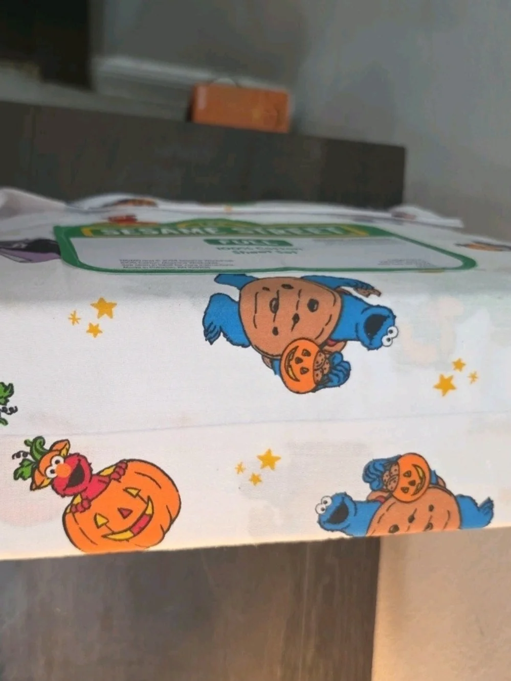Sesame Street HALLOWEEN FULL Bed Sheets